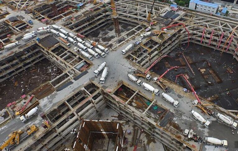 混凝土、泵車、攪拌車