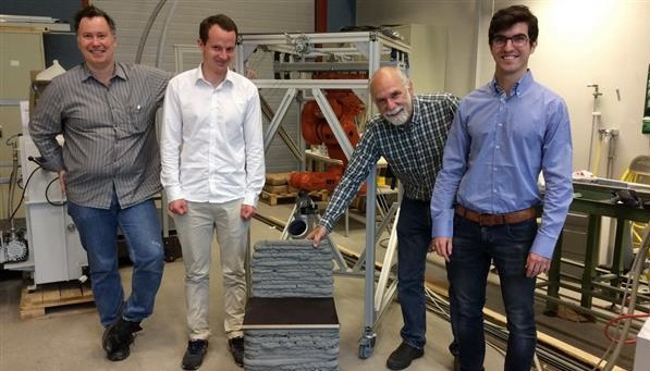 混凝土、混凝土3D打印機(jī) 、可移動混凝土3D打印機(jī) 