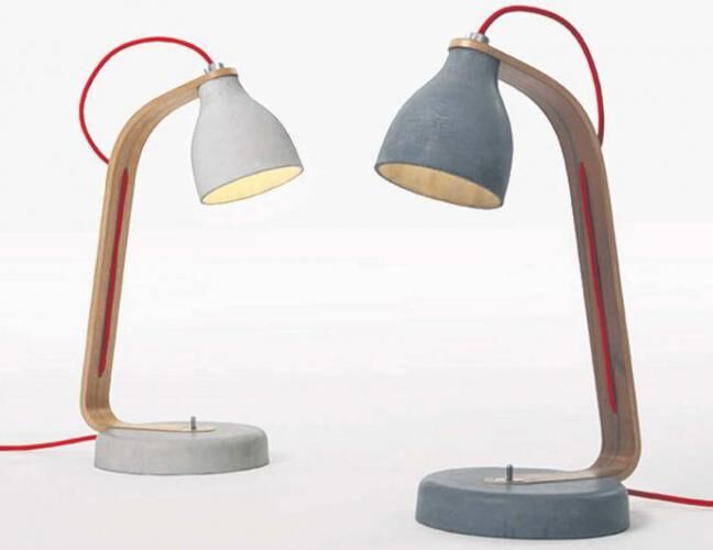 混凝土、Heavy Desk桌燈