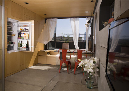 原木與混凝土擦出火花、混凝土