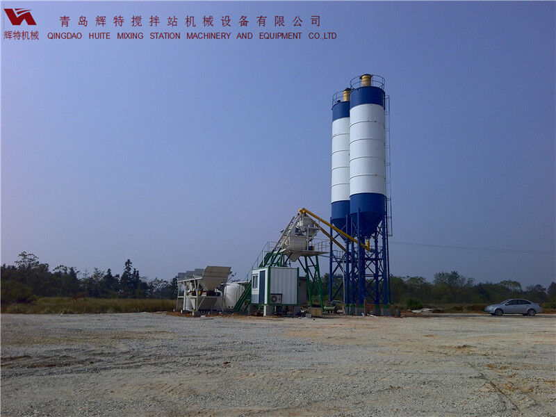 攪拌站HZS35易損件少，維護(hù)簡(jiǎn)單，運(yùn)行費(fèi)用低