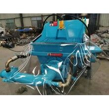 GYP-90Ⅱ液壓泵送濕噴機(jī)相比第一代泵送壓力高，輸送距離遠(yuǎn)