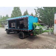  車載式雙噴頭濕噴機(jī)，車載式濕噴臺(tái)車，雙噴頭混凝土濕噴臺(tái)車