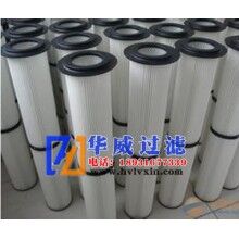 PTFE覆膜聚酯纖維粉塵濾筒生產(chǎn)廠(chǎng)家【華威】