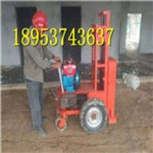 不開玩笑！自走式四輪鏈條打夯機(jī) 柴油夯錘機(jī)